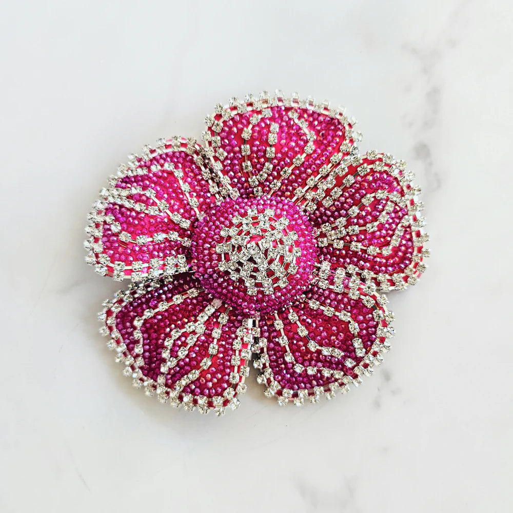 Broche Flor Capella 15cm Tocado