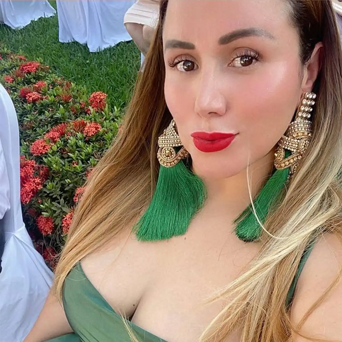 Mayan earrings