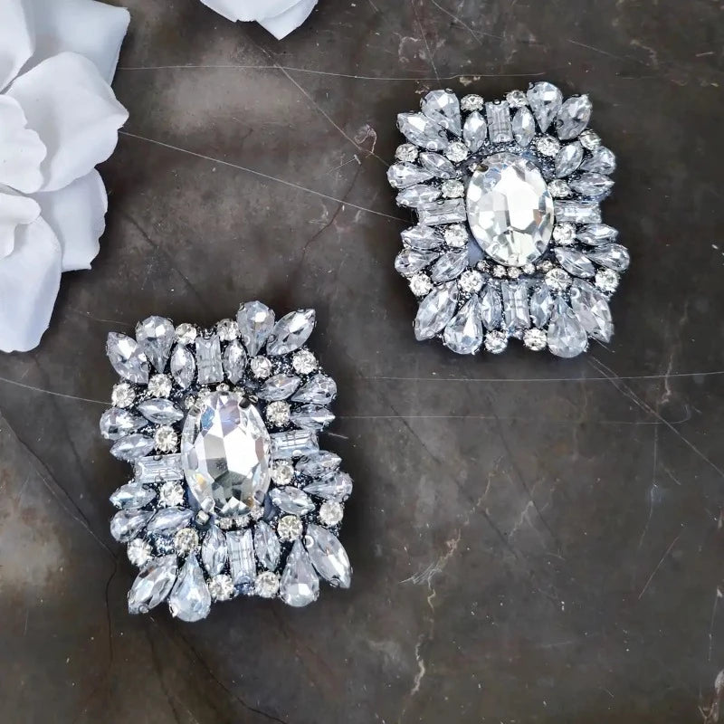 Silver Medallion Earrings