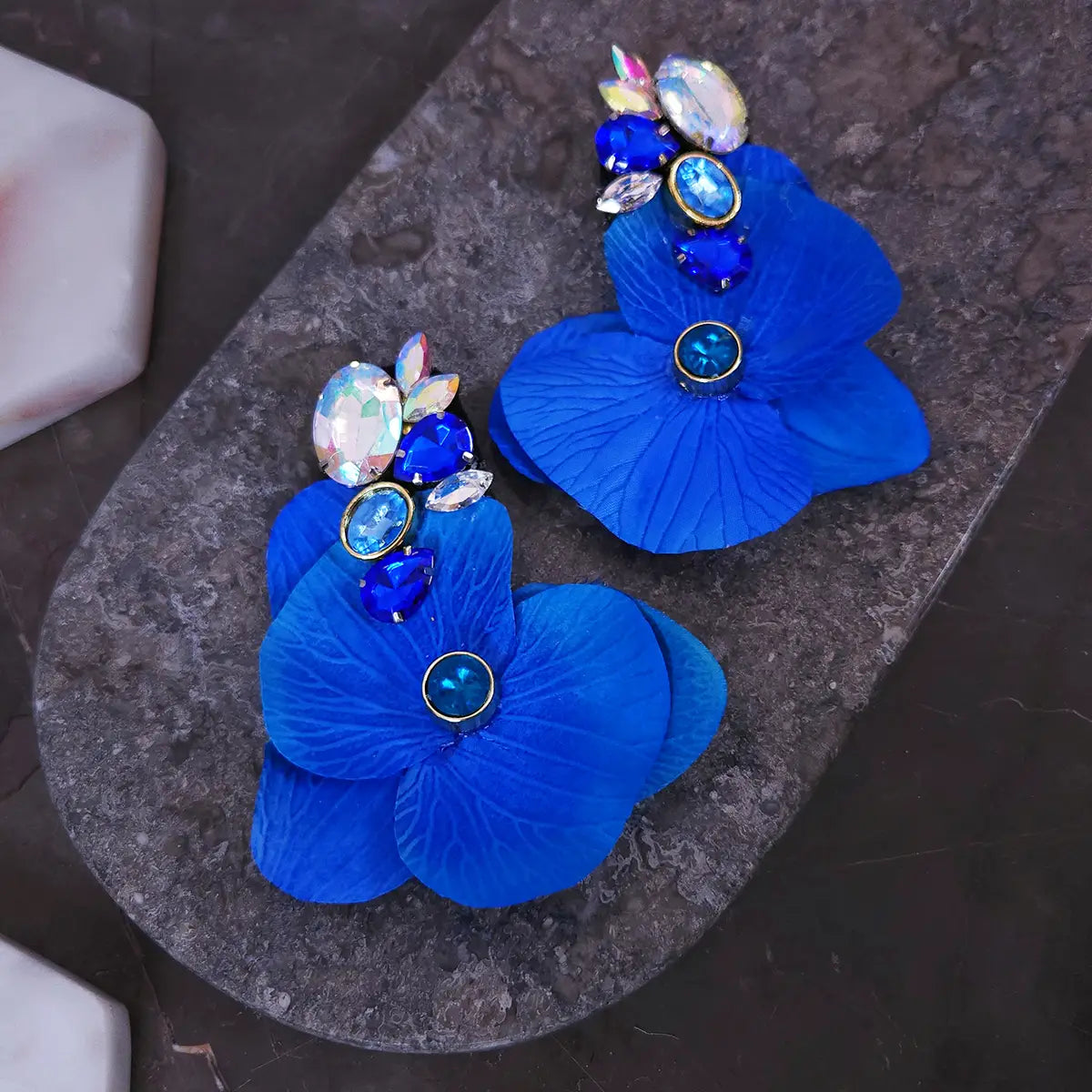 Maxi Orchid Earrings