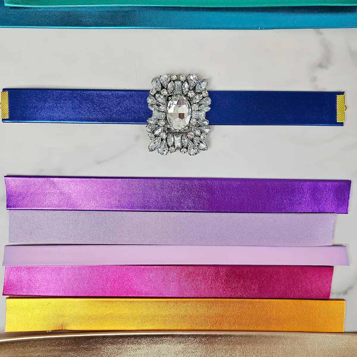 Silver Medallion Choker