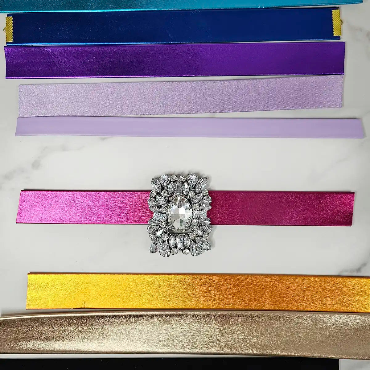 Silver Medallion Choker