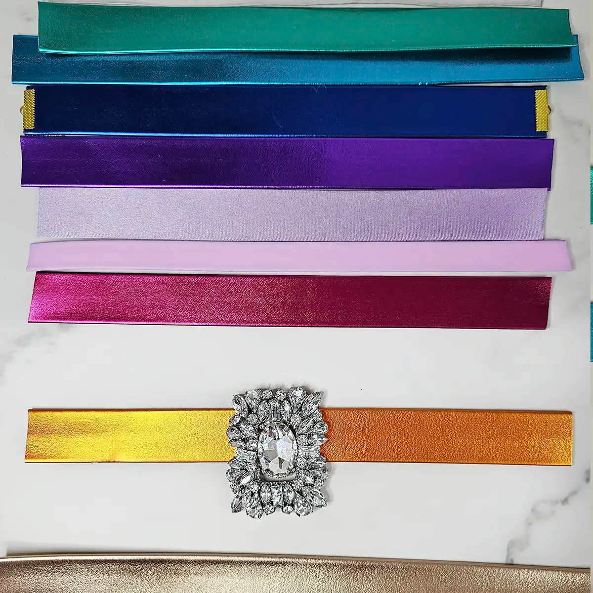 Silver Medallion Choker