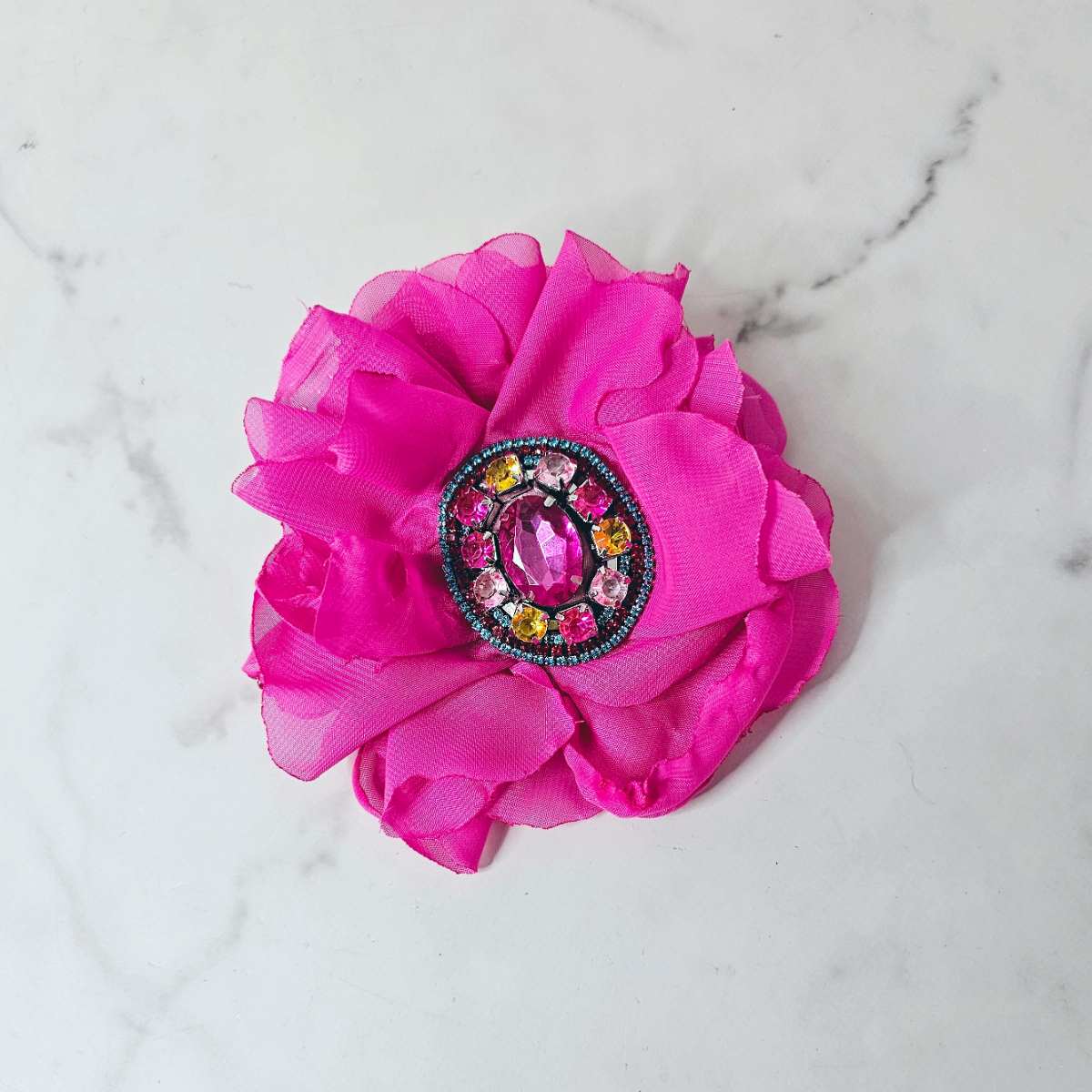 Claudia Flower Brooch