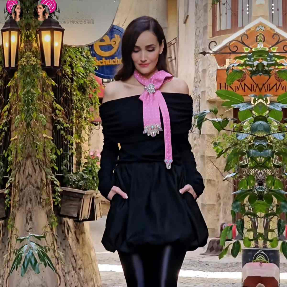 Corbata Moño Verona azul cielo puntitos blancos