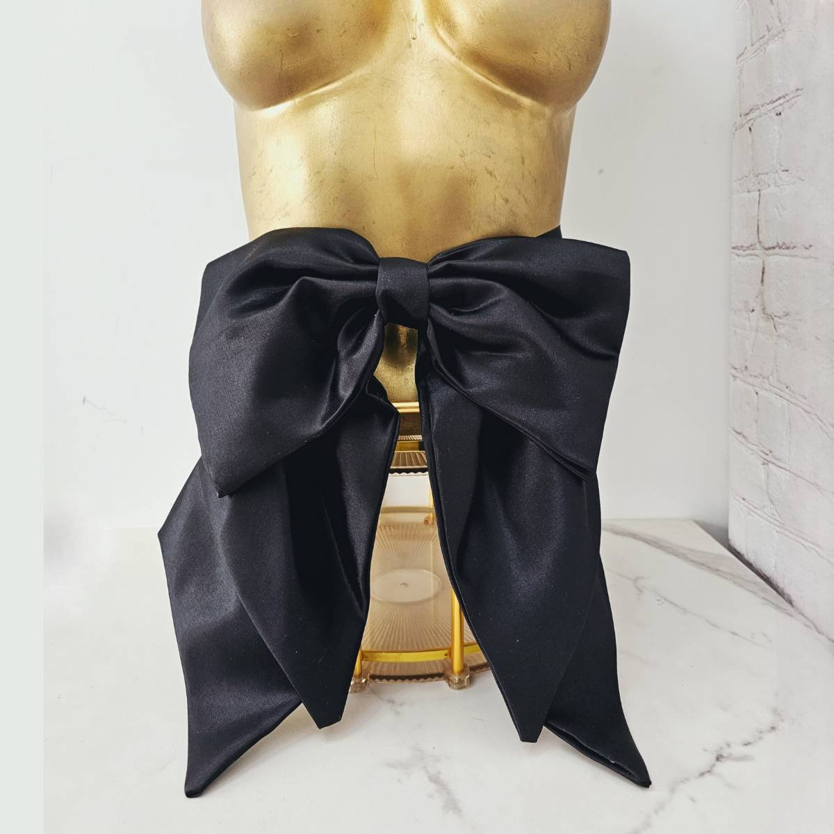 Lazo Cinturon Para Vestido Negro Cinturón Romance De Moño