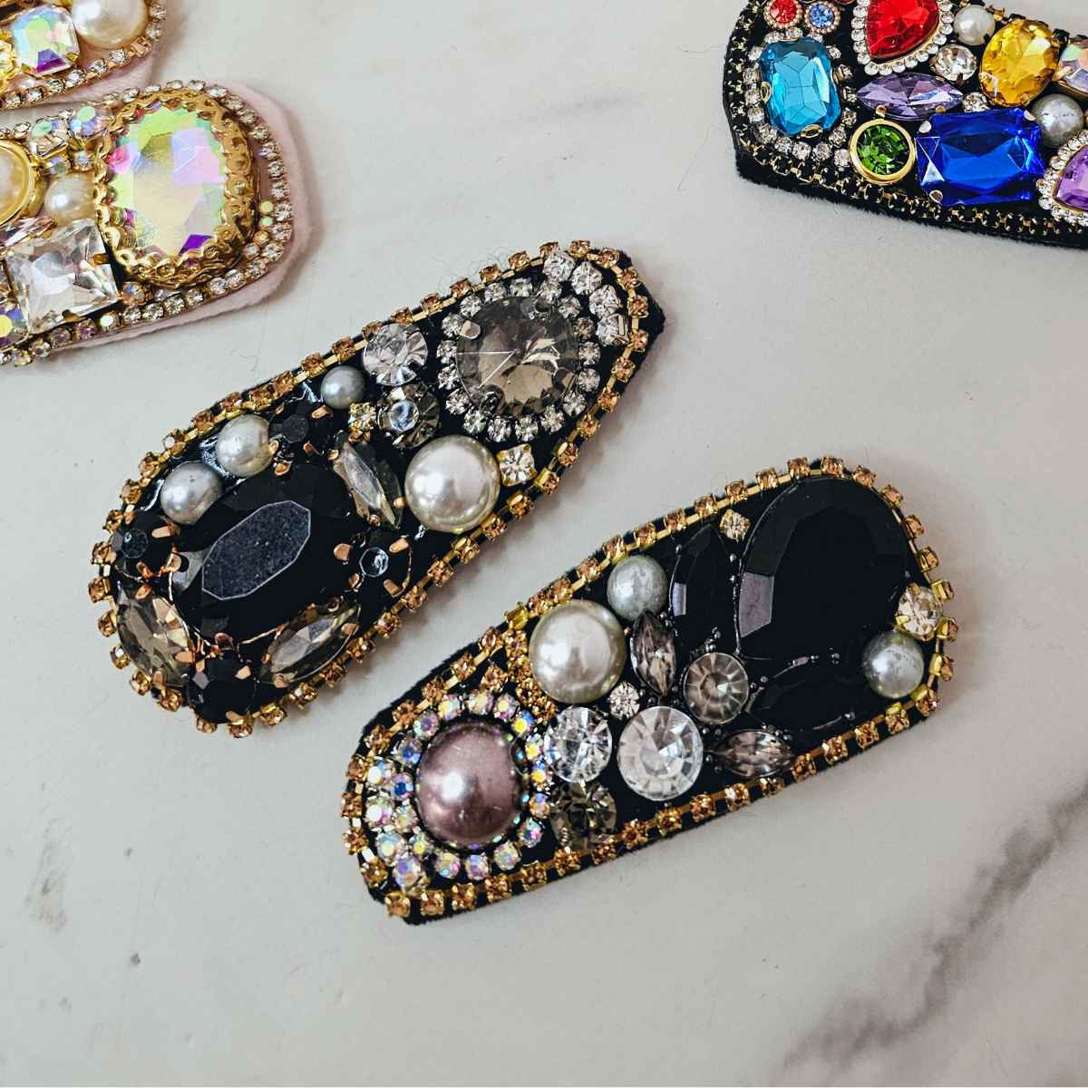 Crystal Brooches for