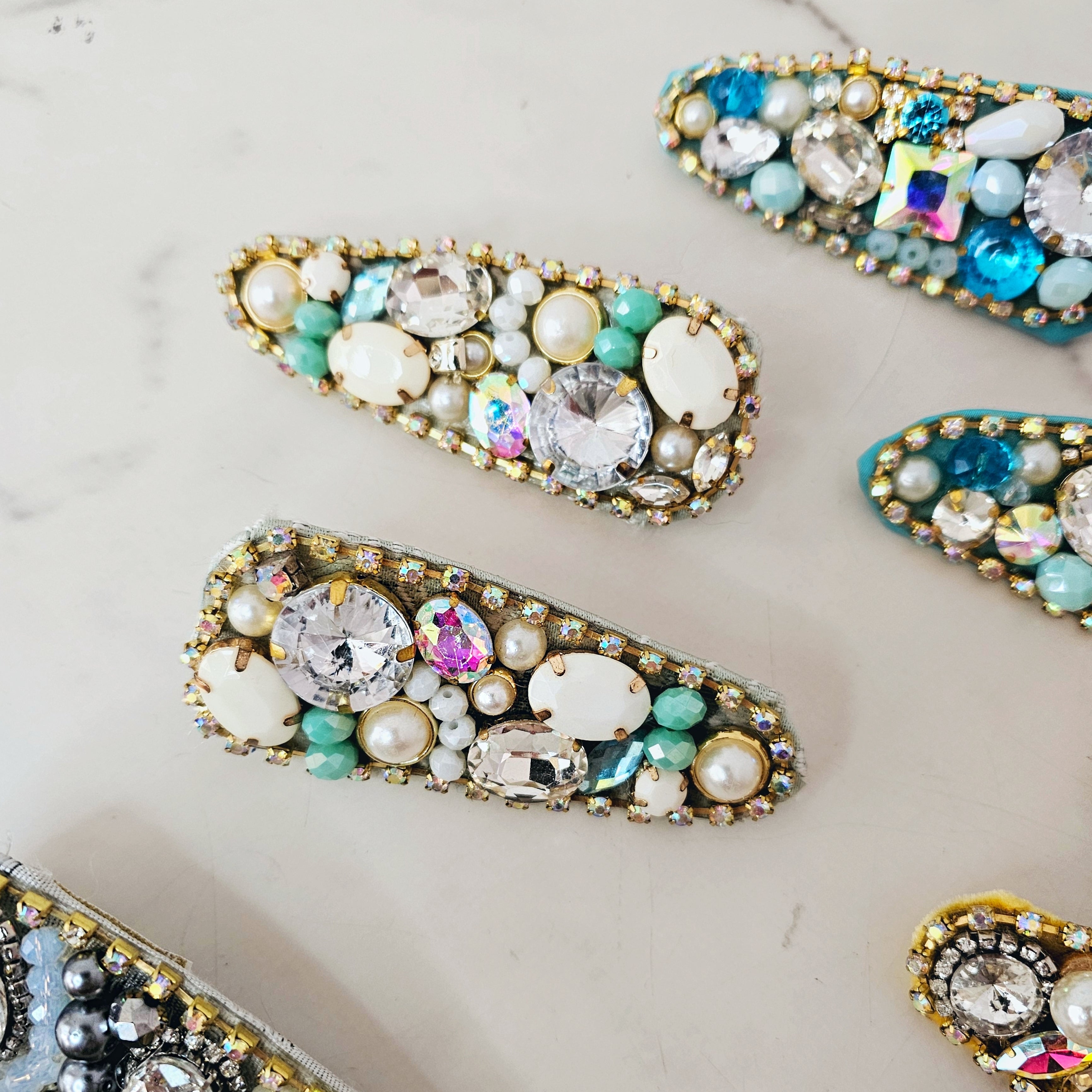 Crystal Brooches for