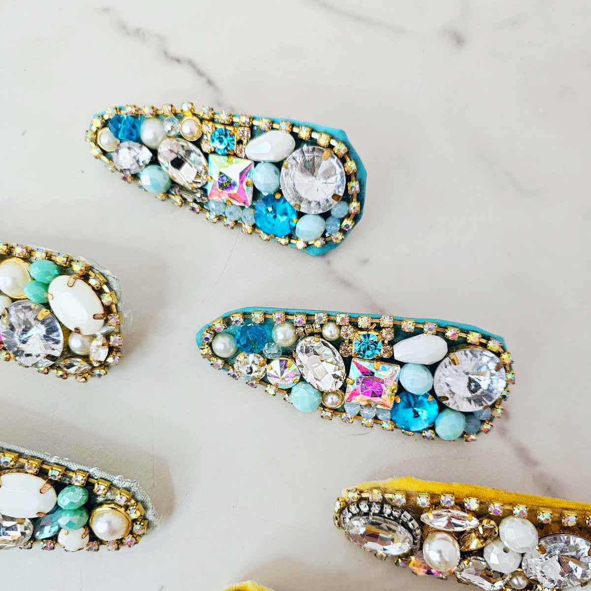 Crystal Brooches for
