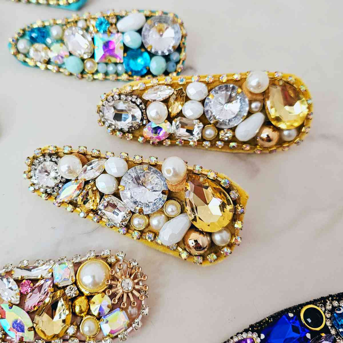 Crystal Brooches for