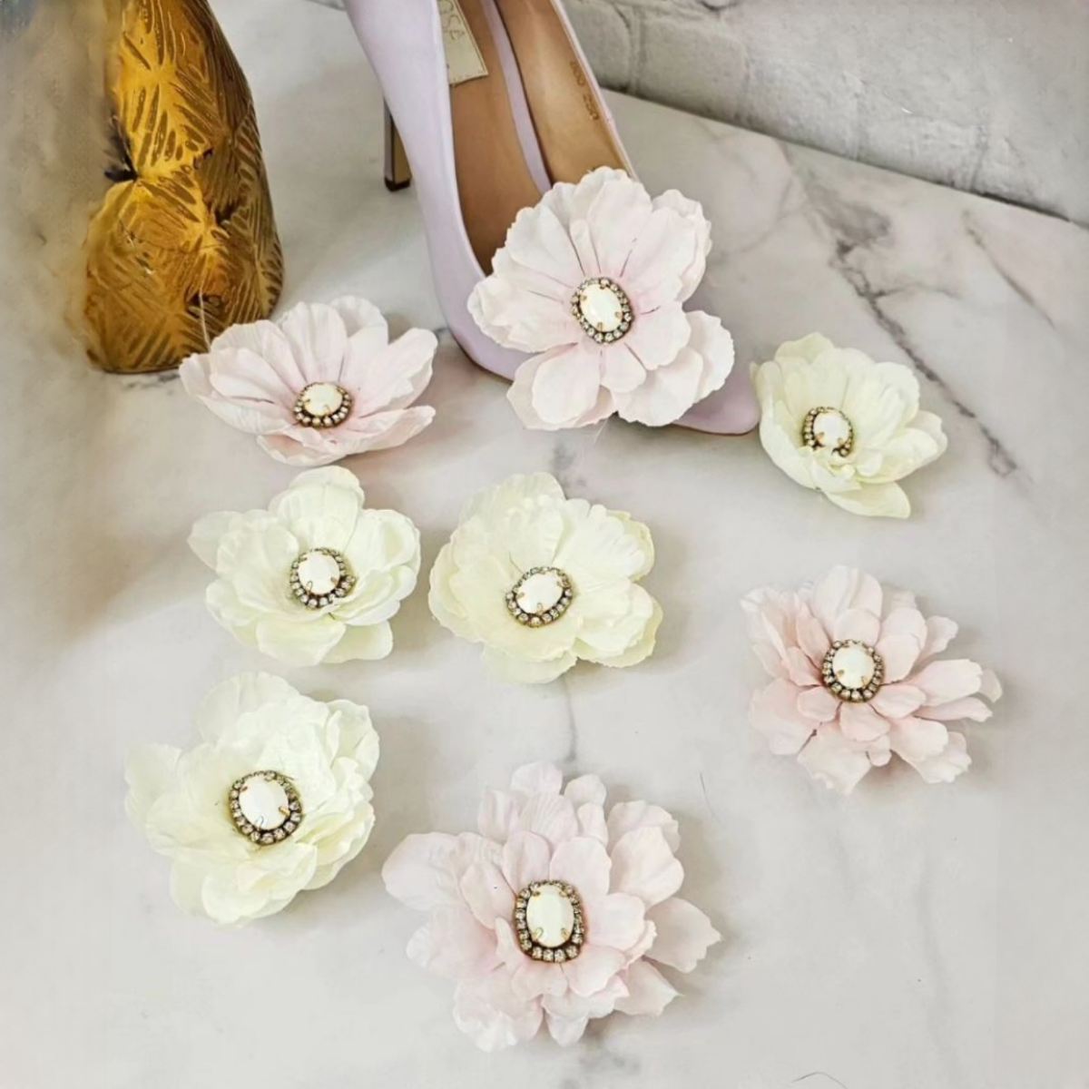 Add-Ons Clips for Dahlia Flower Shoes