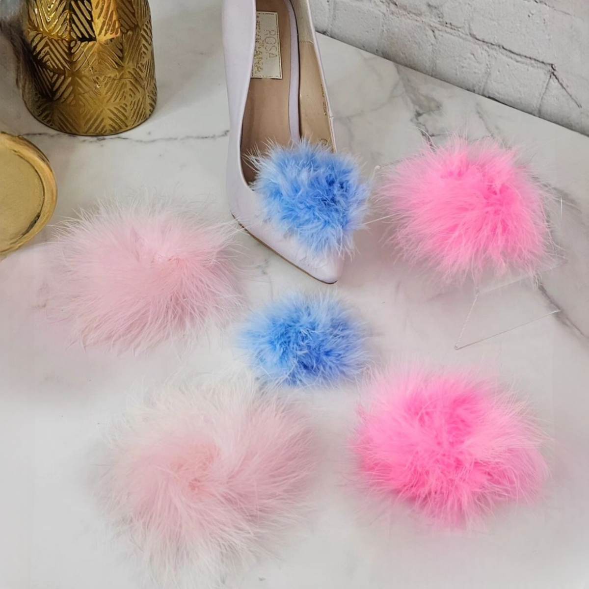 Add-Ons clips for Pom Pom Shoes