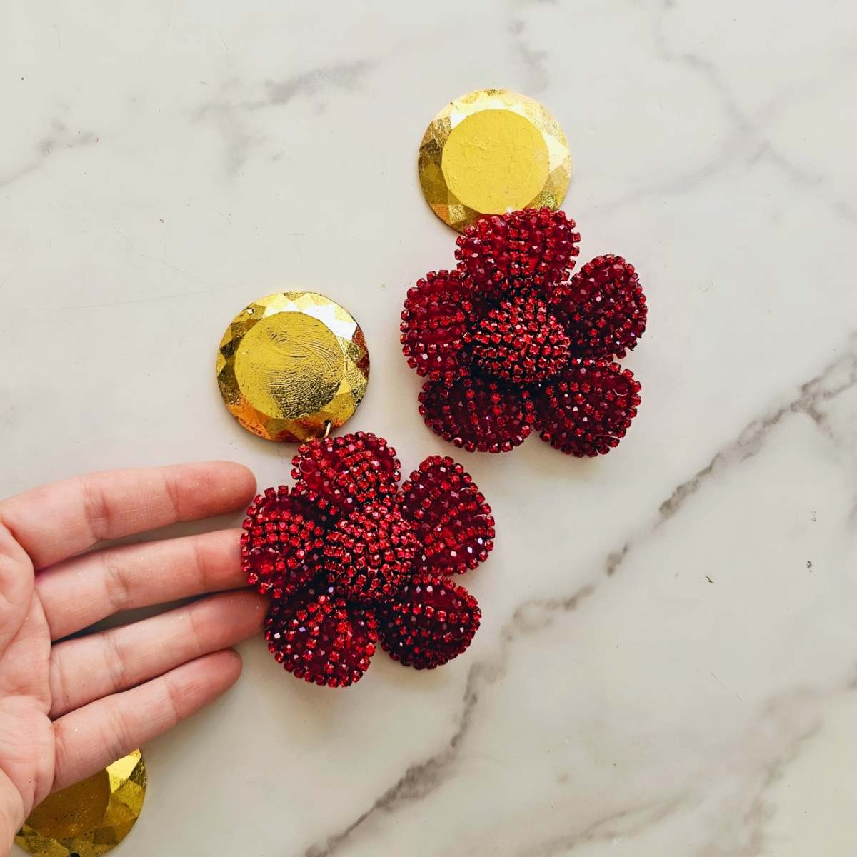 Aura Flower Capella Earrings