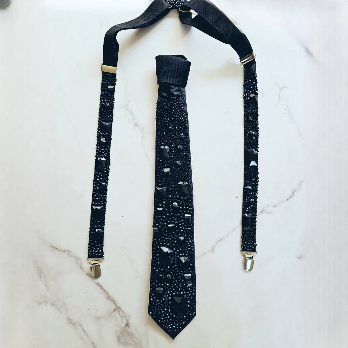 Brie Tie and Suspenders Set (special price)