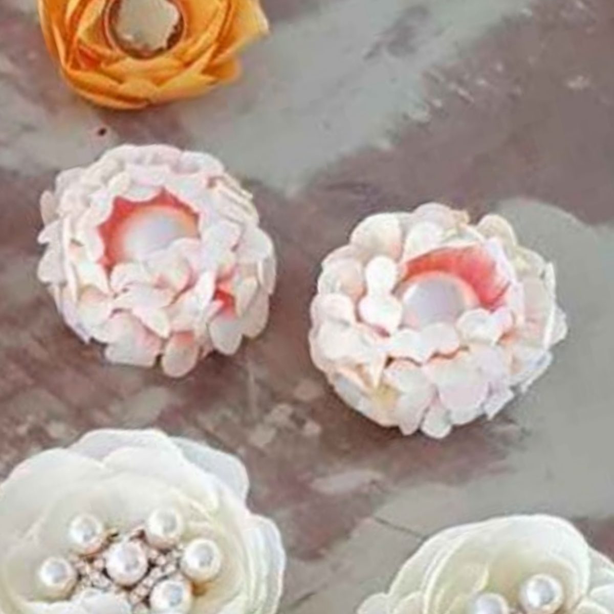 Flower Pin Earrings