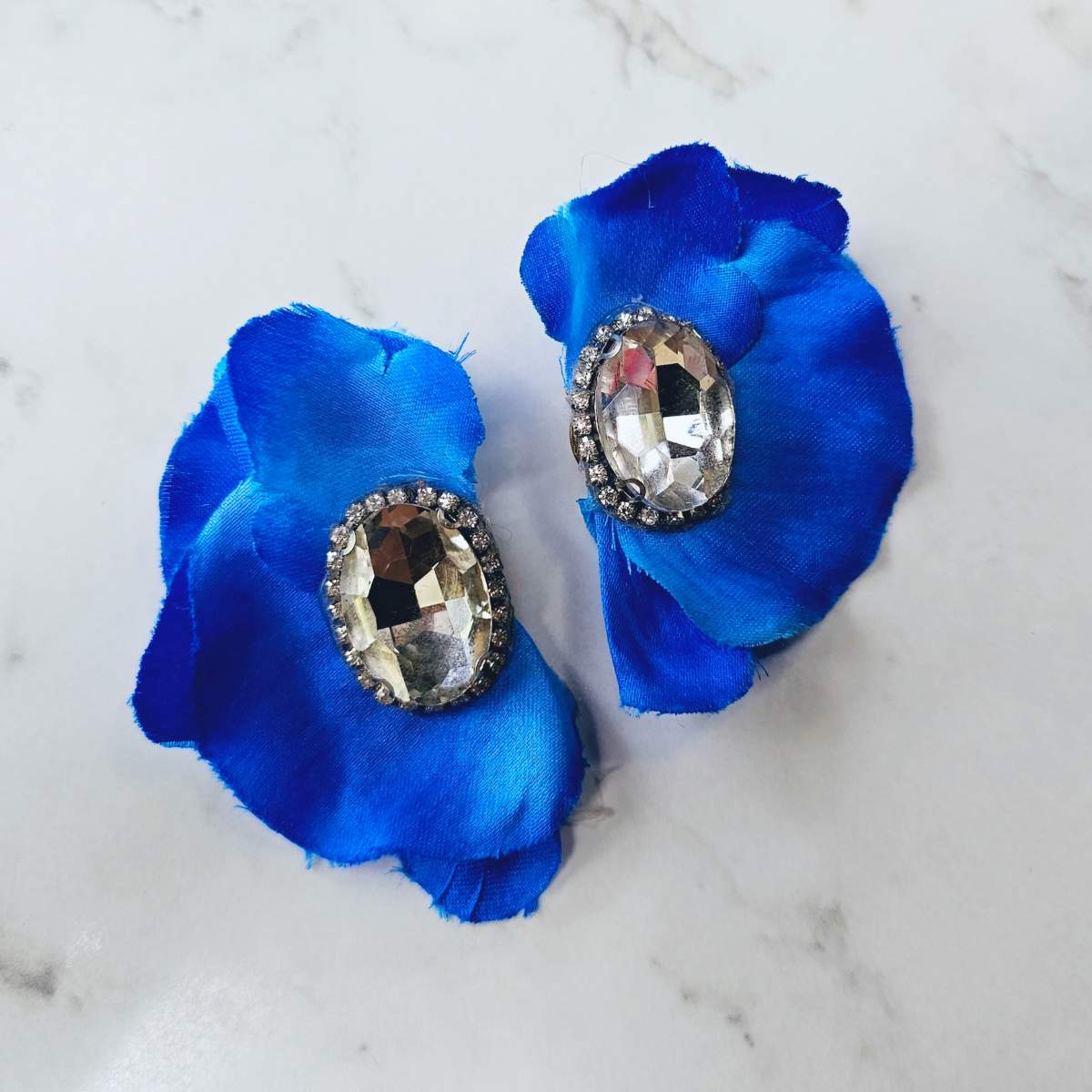 Half Flower Earrings