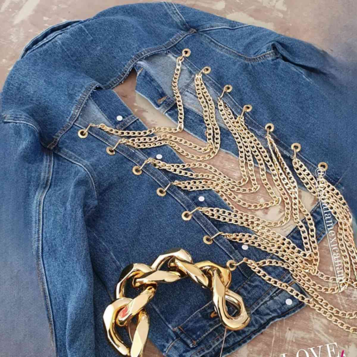 Denim Jacket Chains