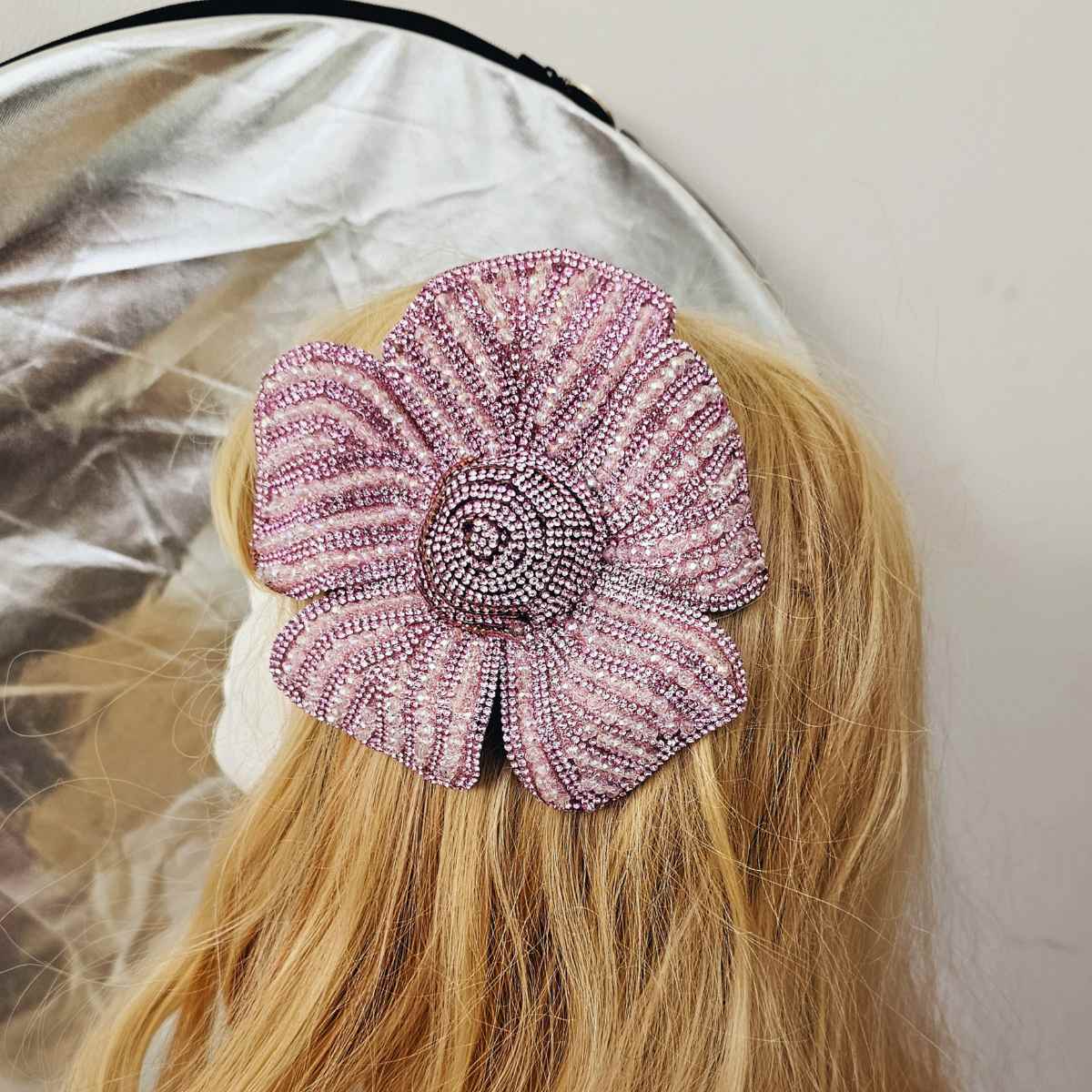 Capella Flower Brooch 15cm Headdress