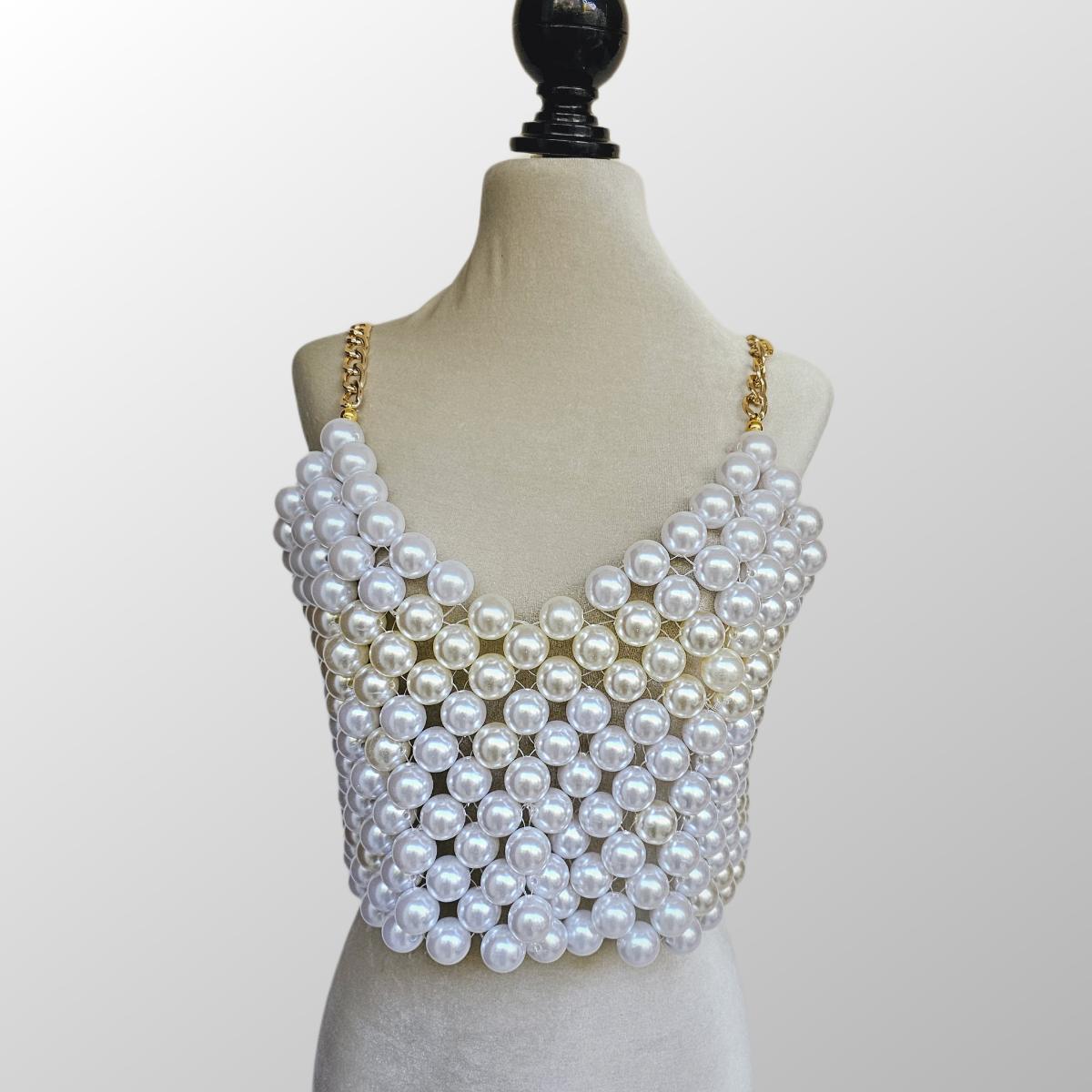 Maxi Pearl Straight Top