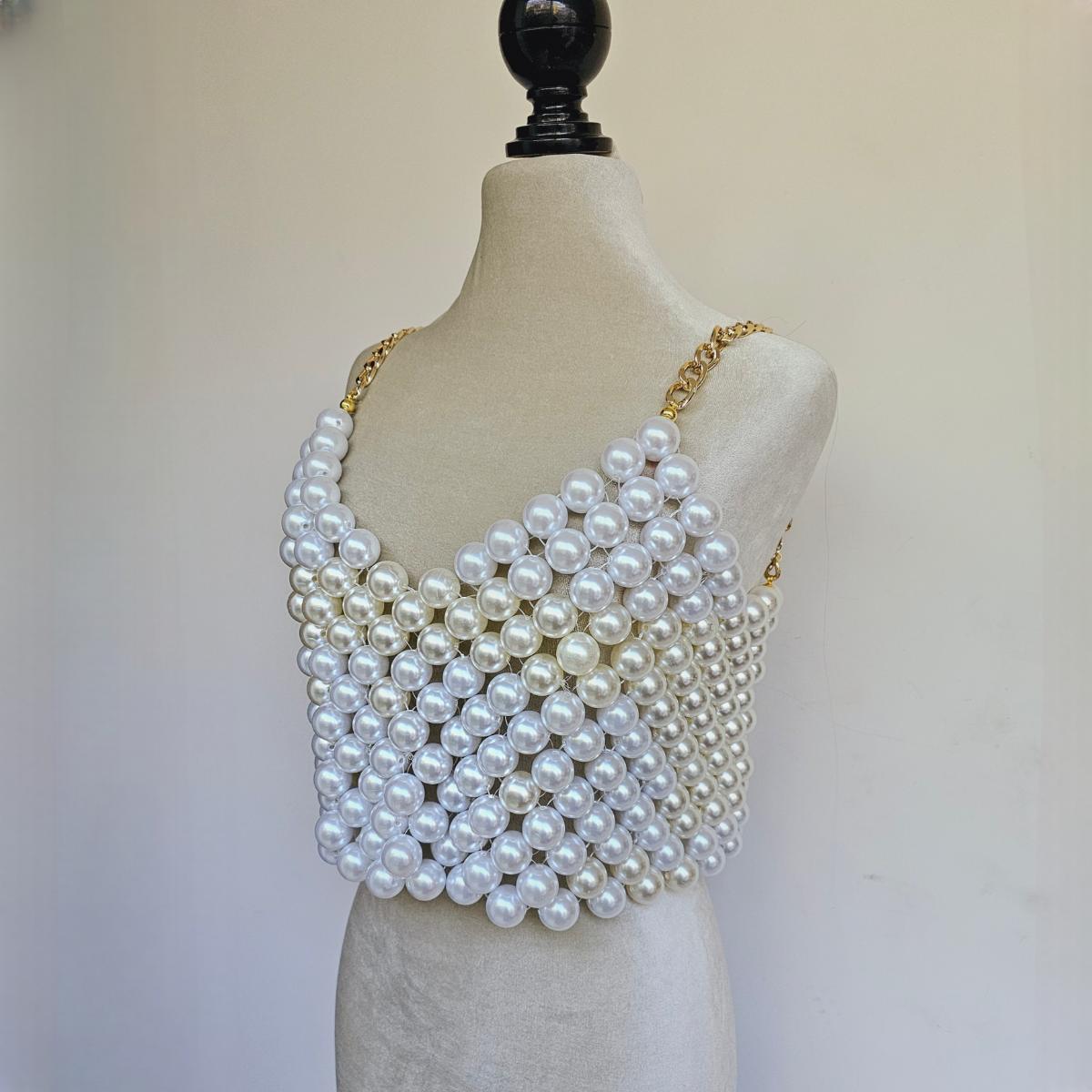 Maxi Pearl Straight Top