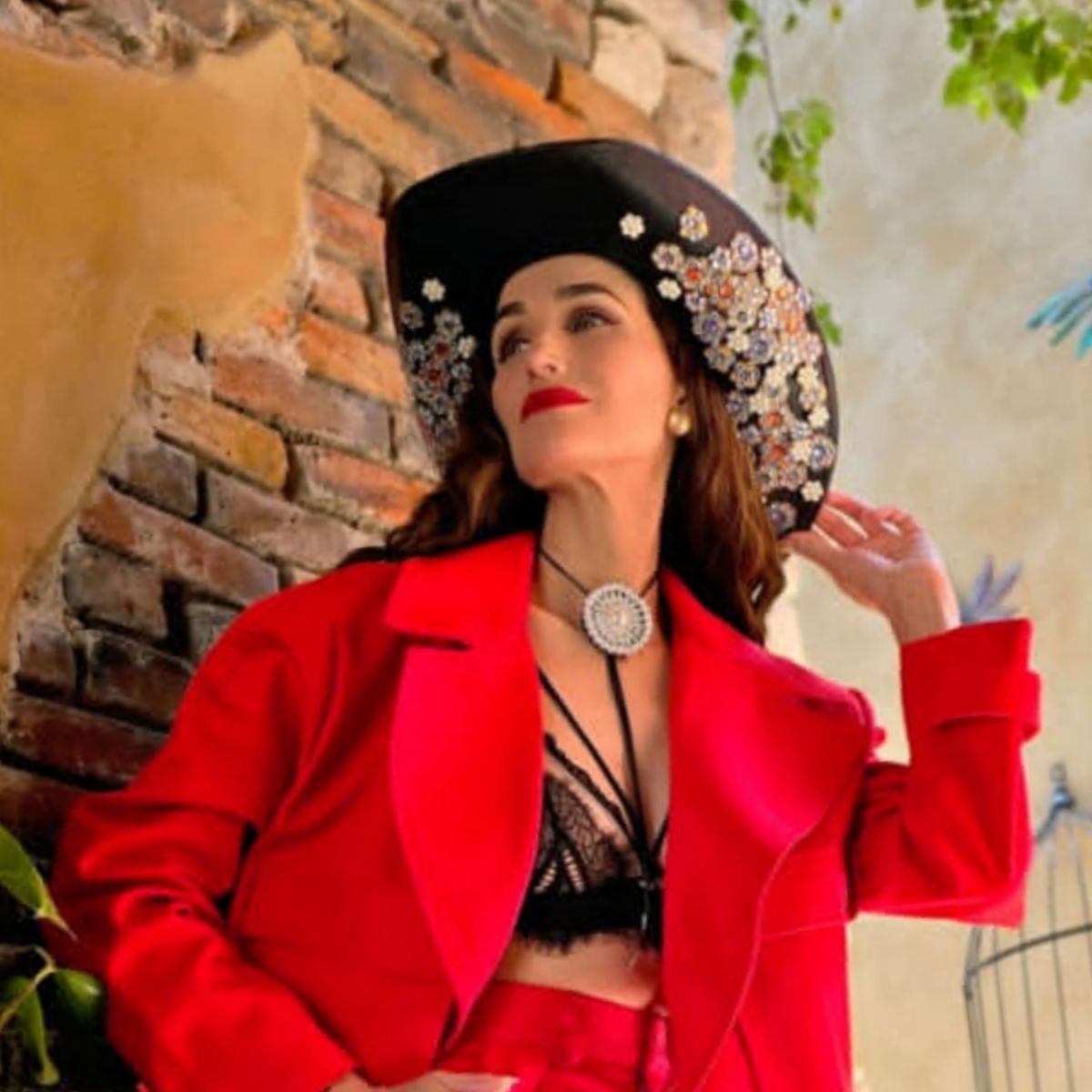 Isabel Rosa Texan Hat