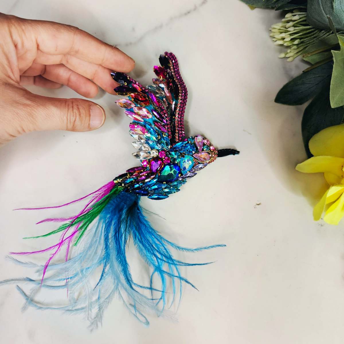 Prendedor Colibrí