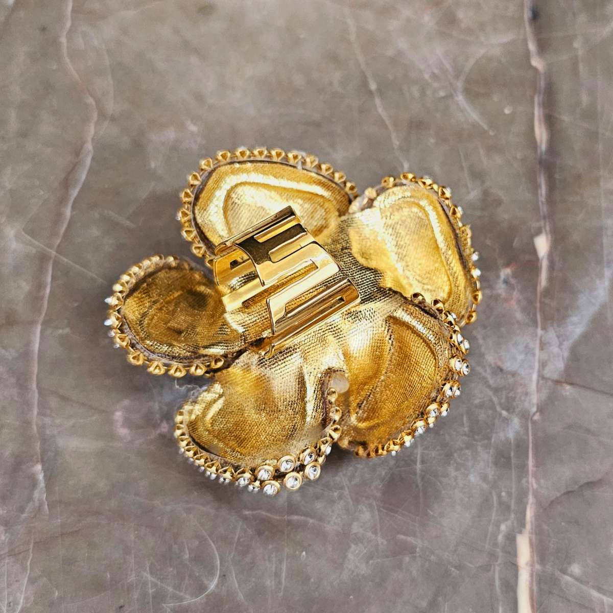 Alicia Flower Maxi Ring