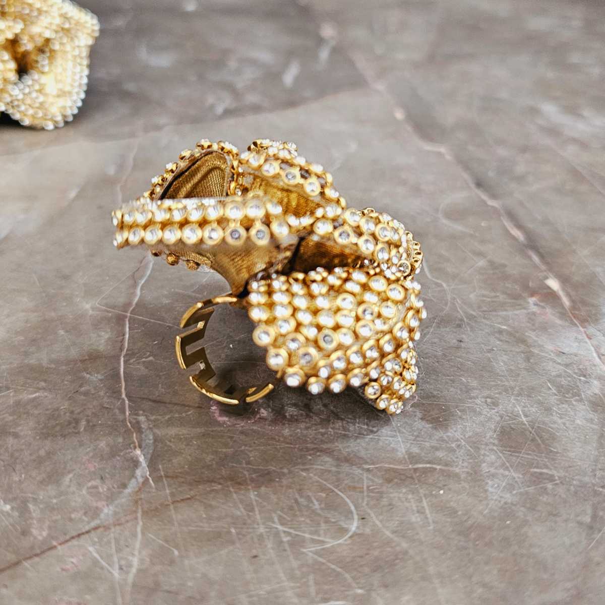 Alicia Flower Maxi Ring