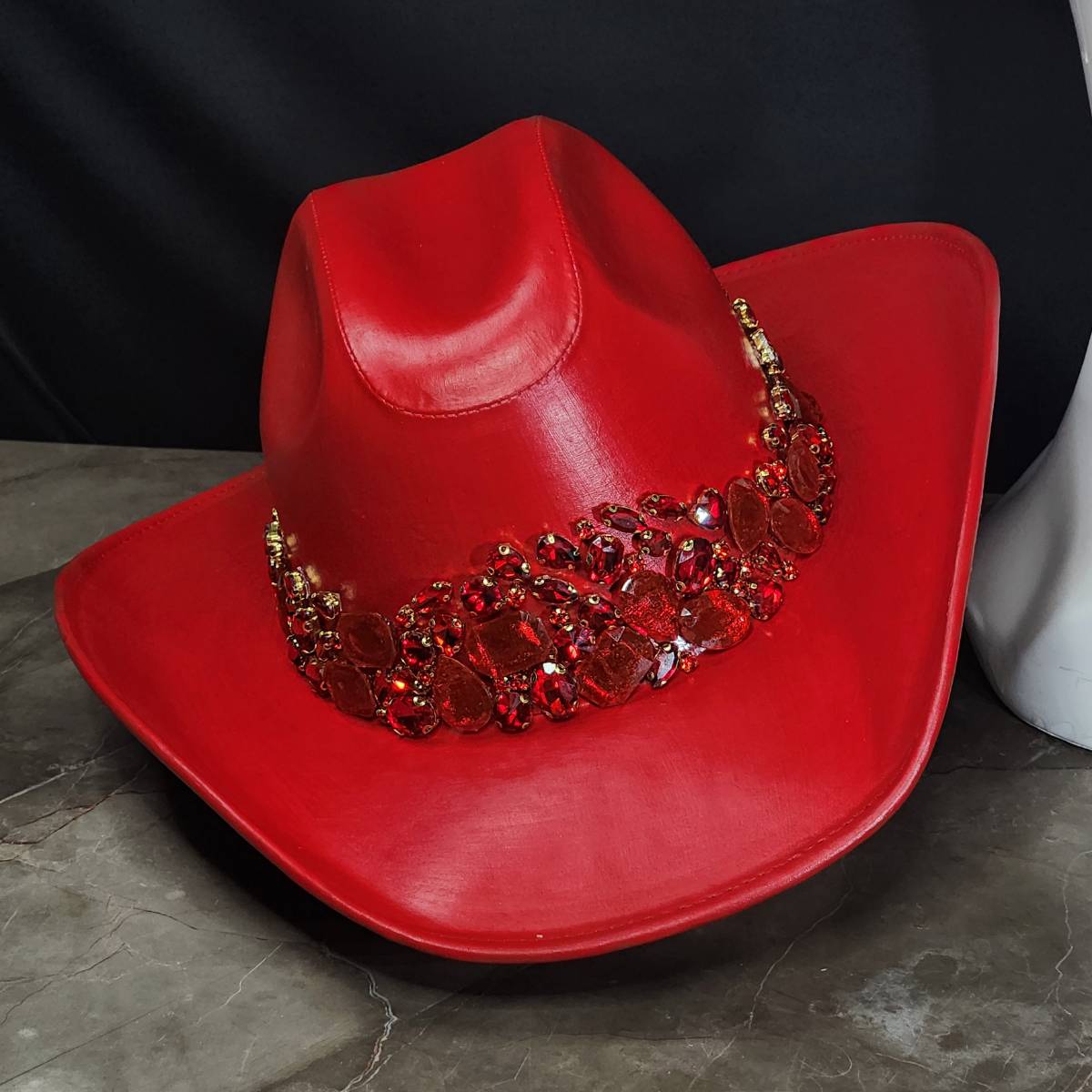 Crimson Texan Hat