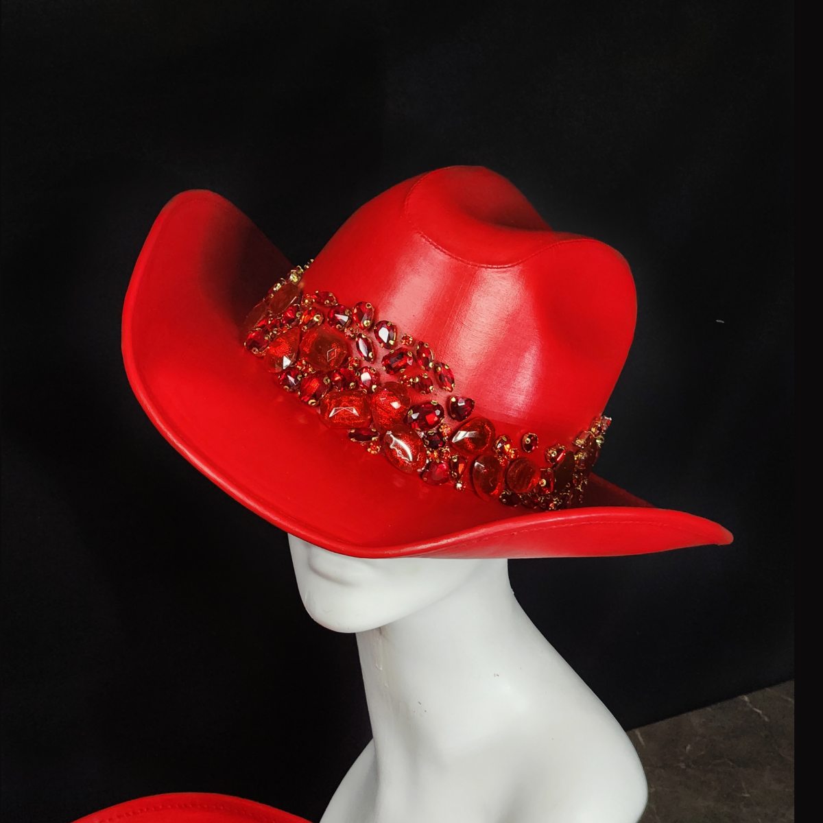 Crimson Texan Hat