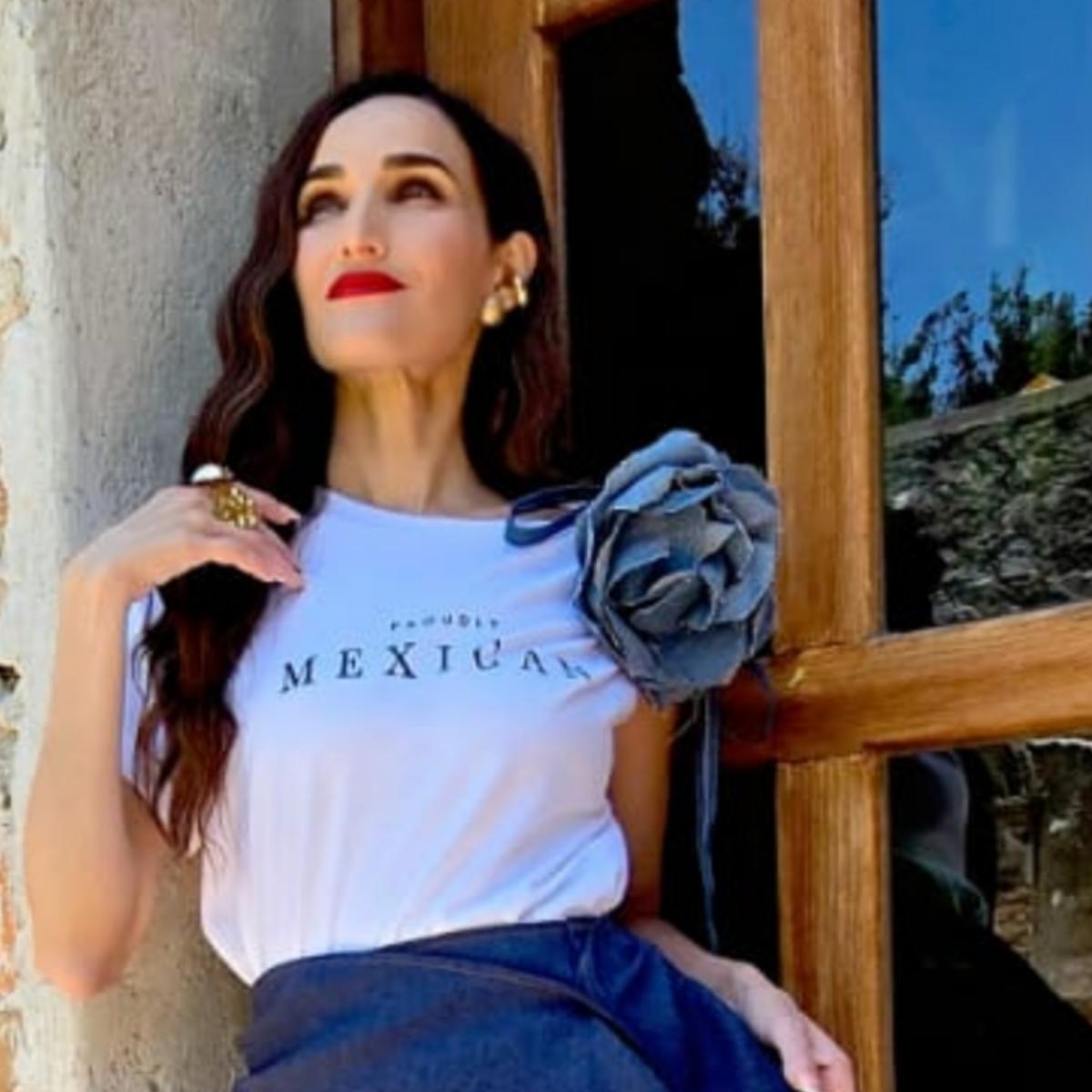 Par de Flores Luisa con correa Denim Flor Mezclilla