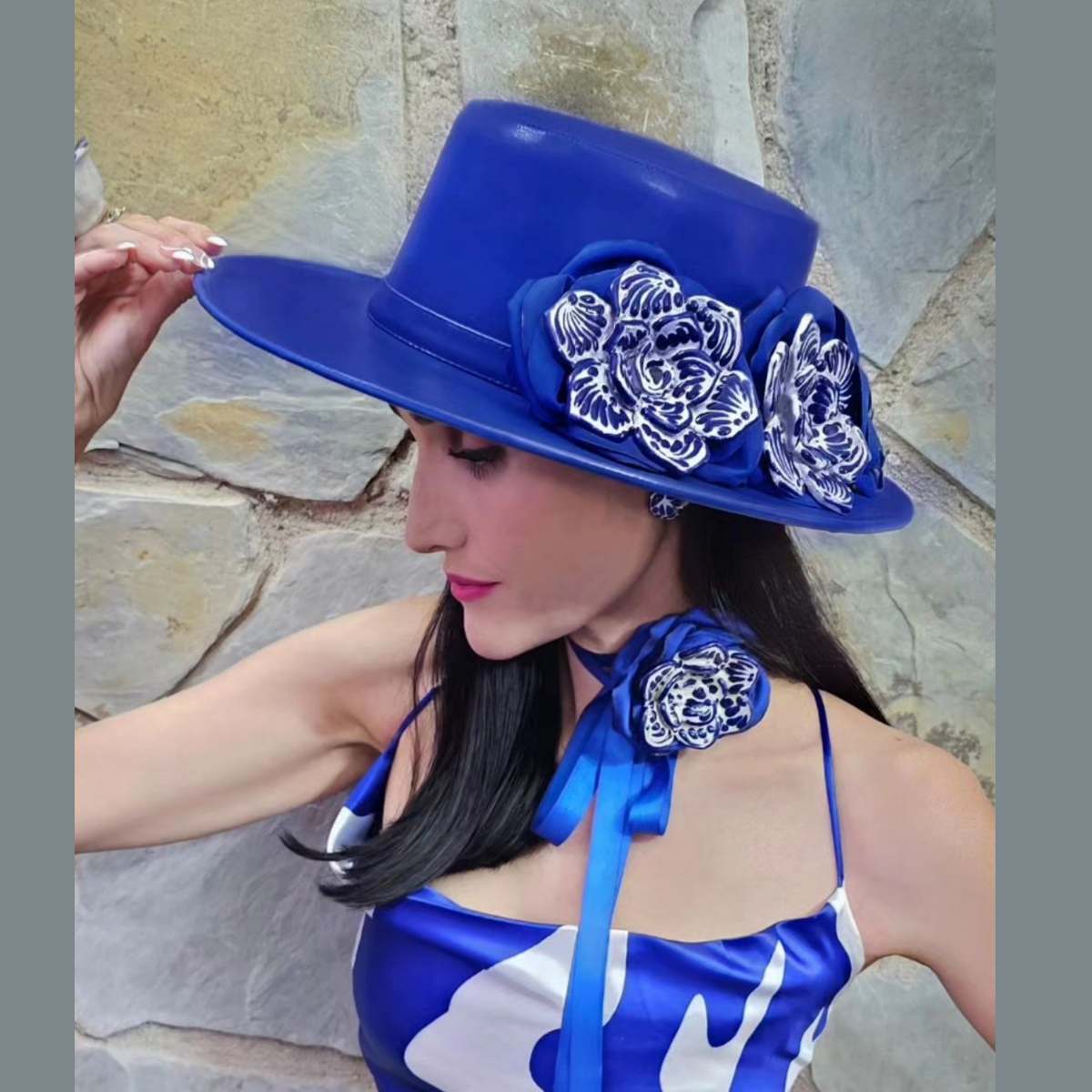 Blue Suede Talavera Hat