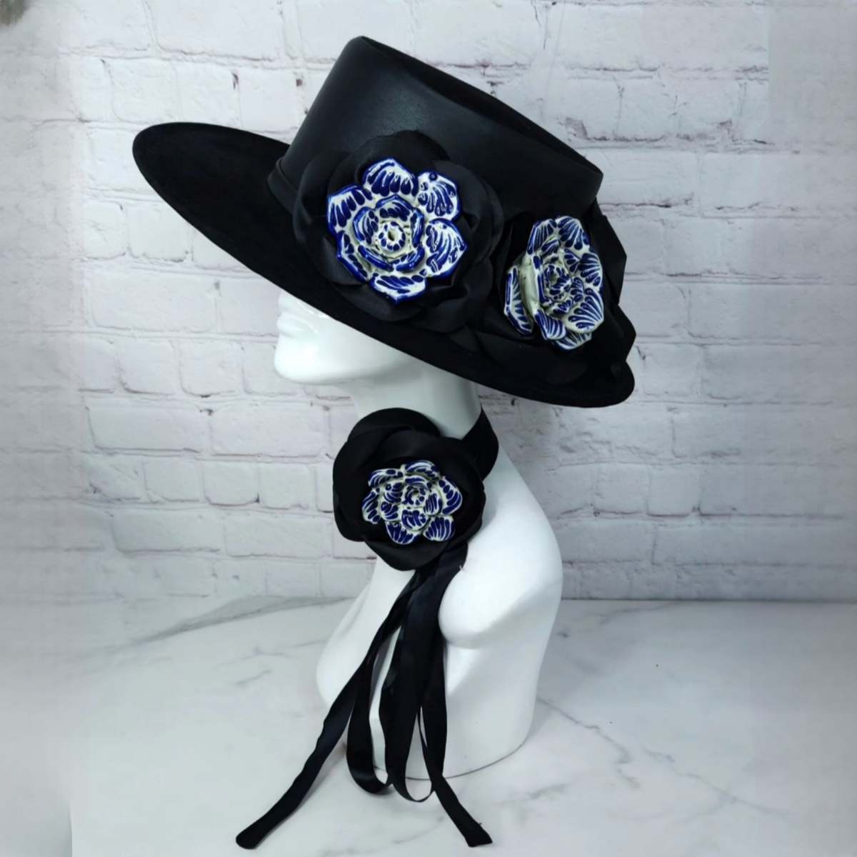 Black Talavera Hat