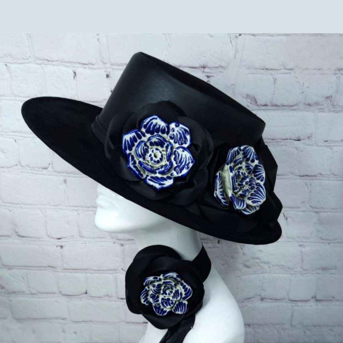 Black Talavera Hat
