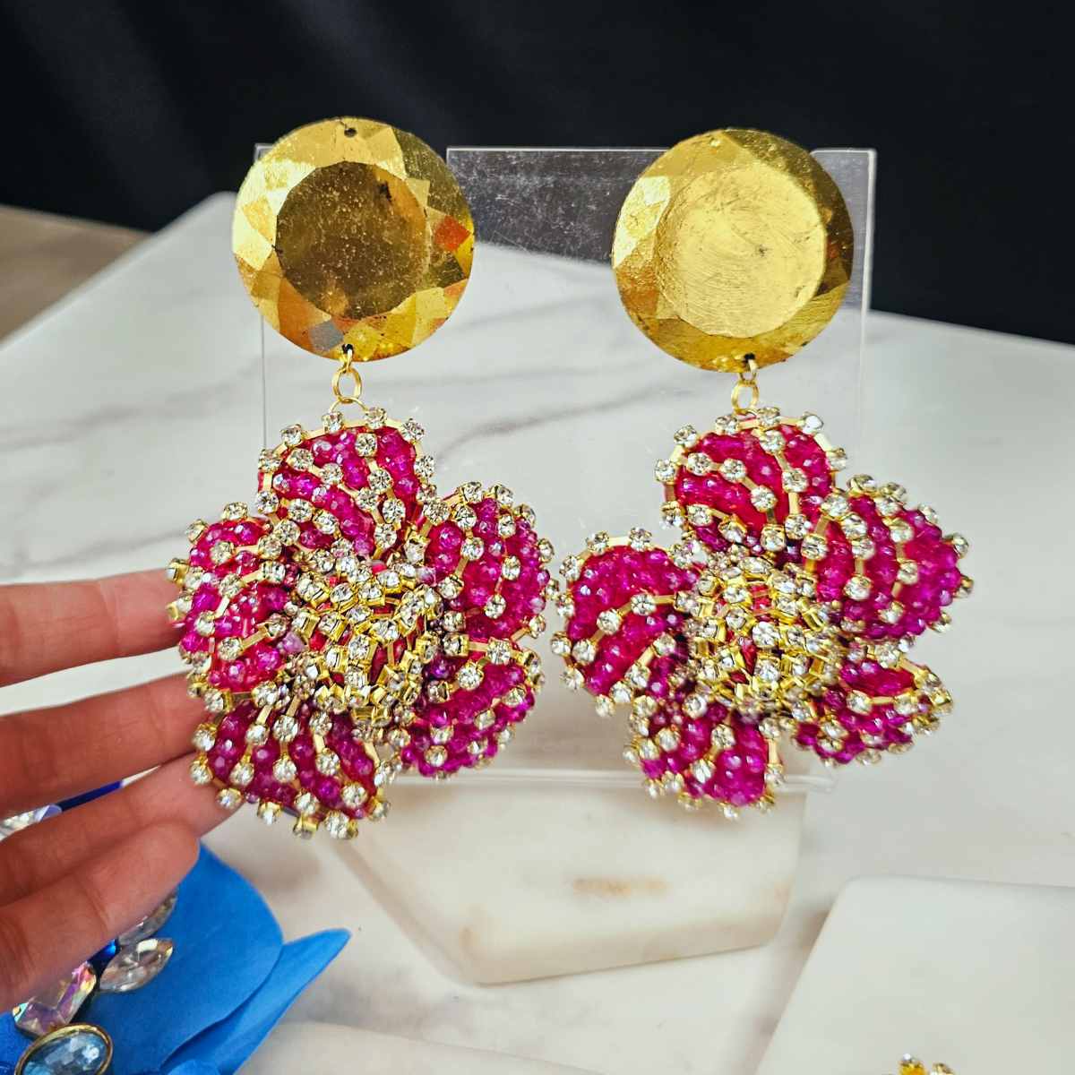 Aura Flower Capella Earrings