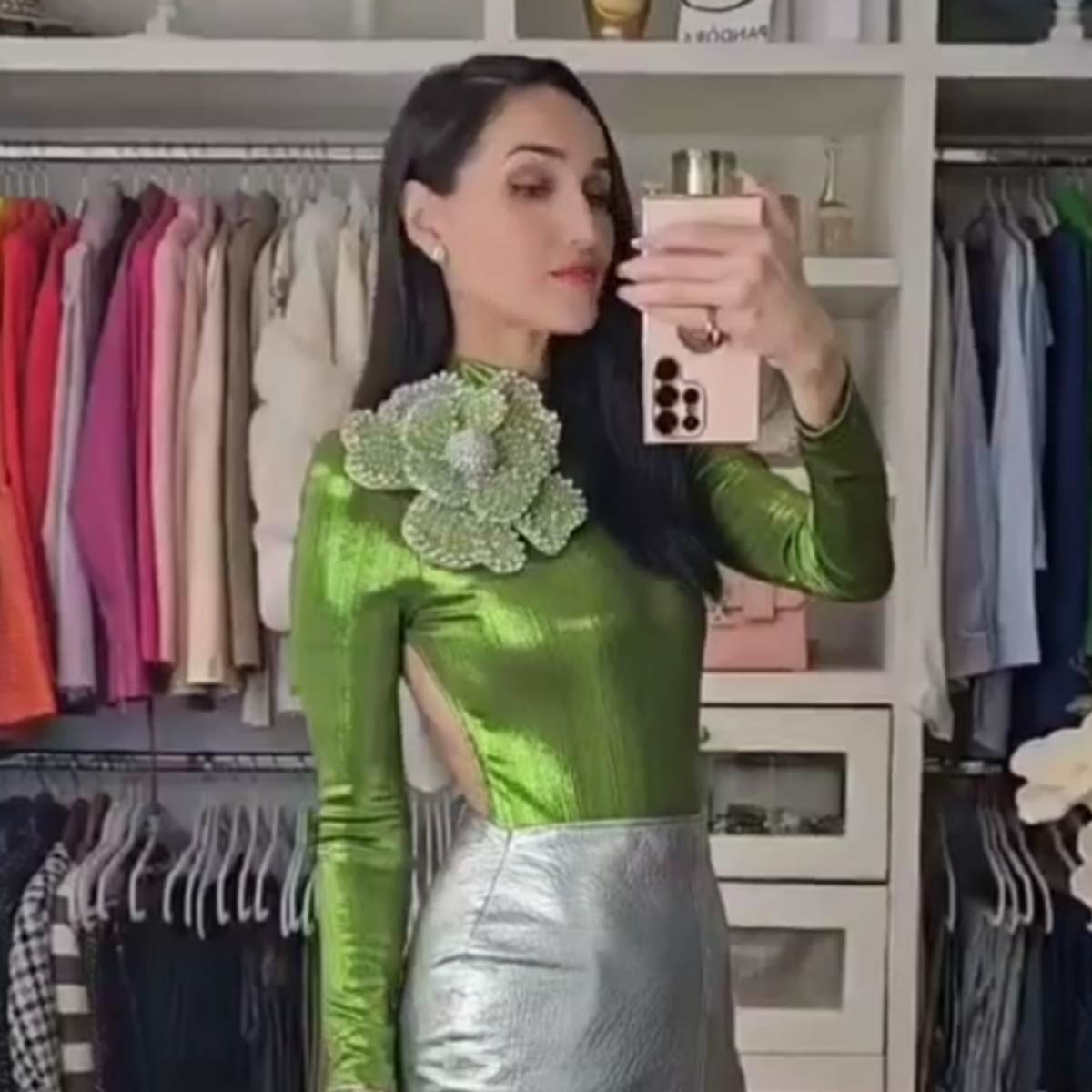 Maxi Flower Capella Brooch