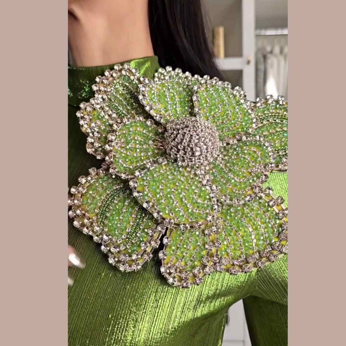Maxi Flower Capella Brooch