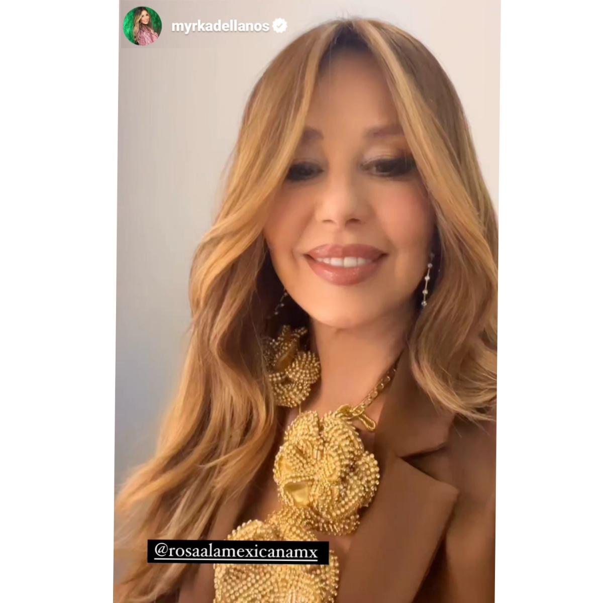 Alicia Gold Rose Necklace