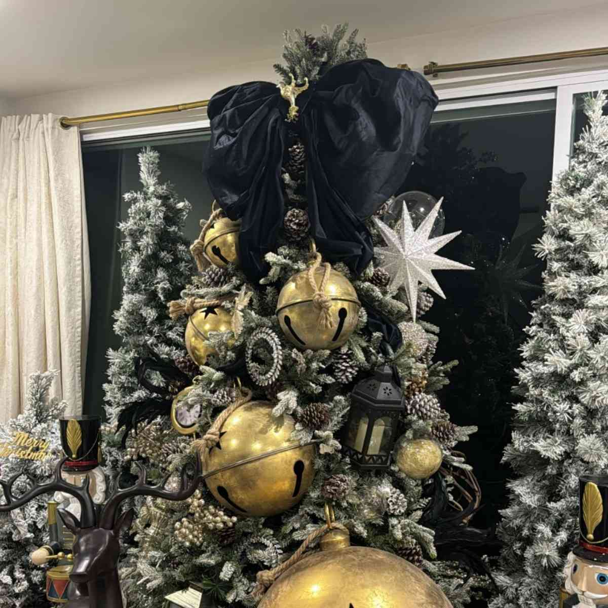 Moño para Árbol de Navidad tamaño Jumbo
