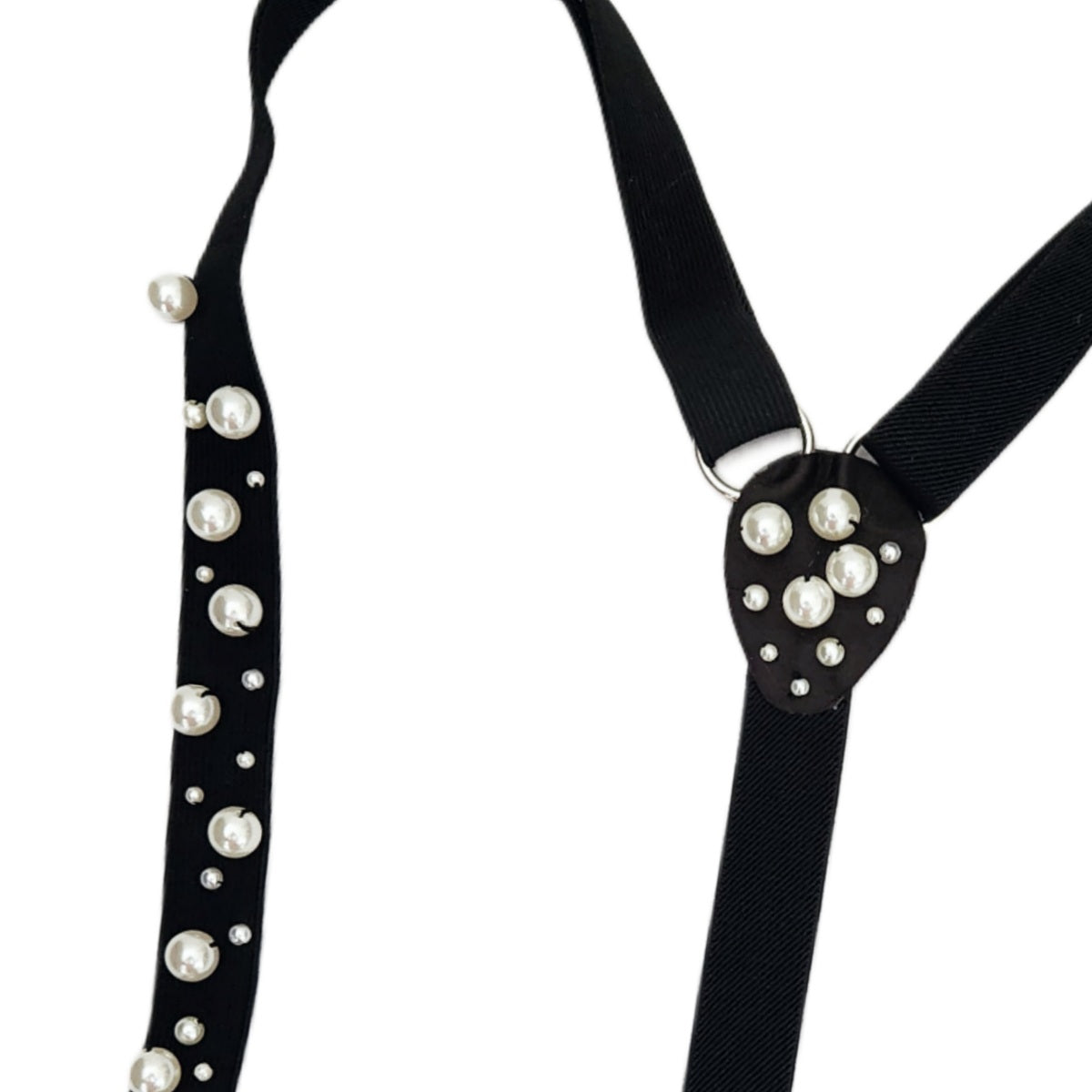 Juego Corbata y Tirantes Perlas Dots (precio especial)