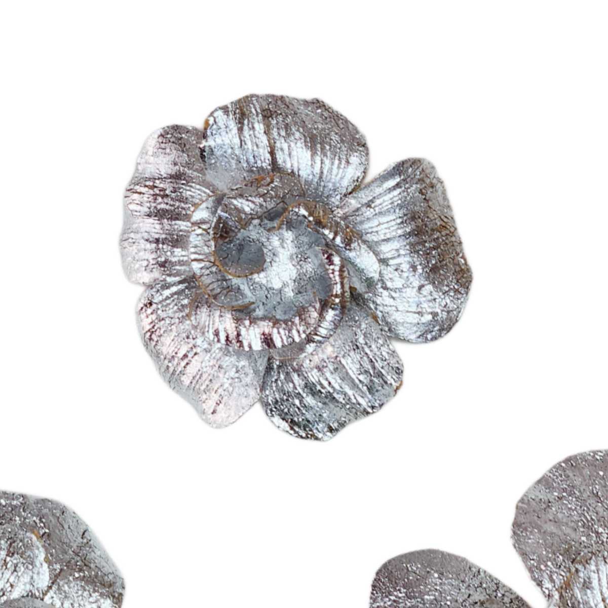 Prendedor Flor Elisa Dorada