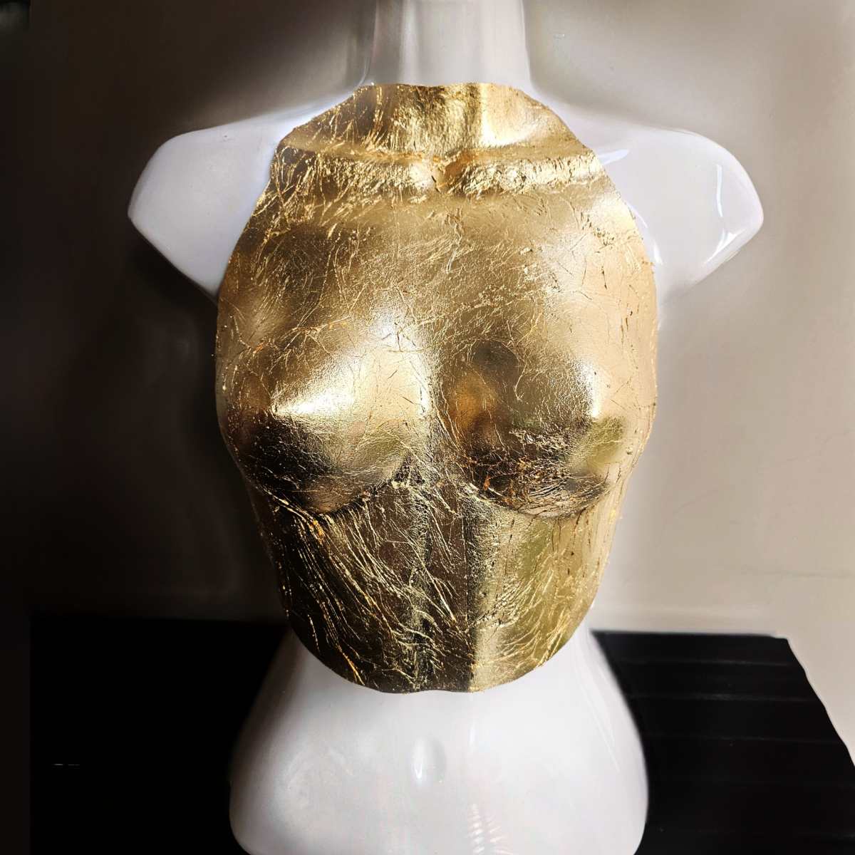 Flexible Athena 24k Gold Breastplate