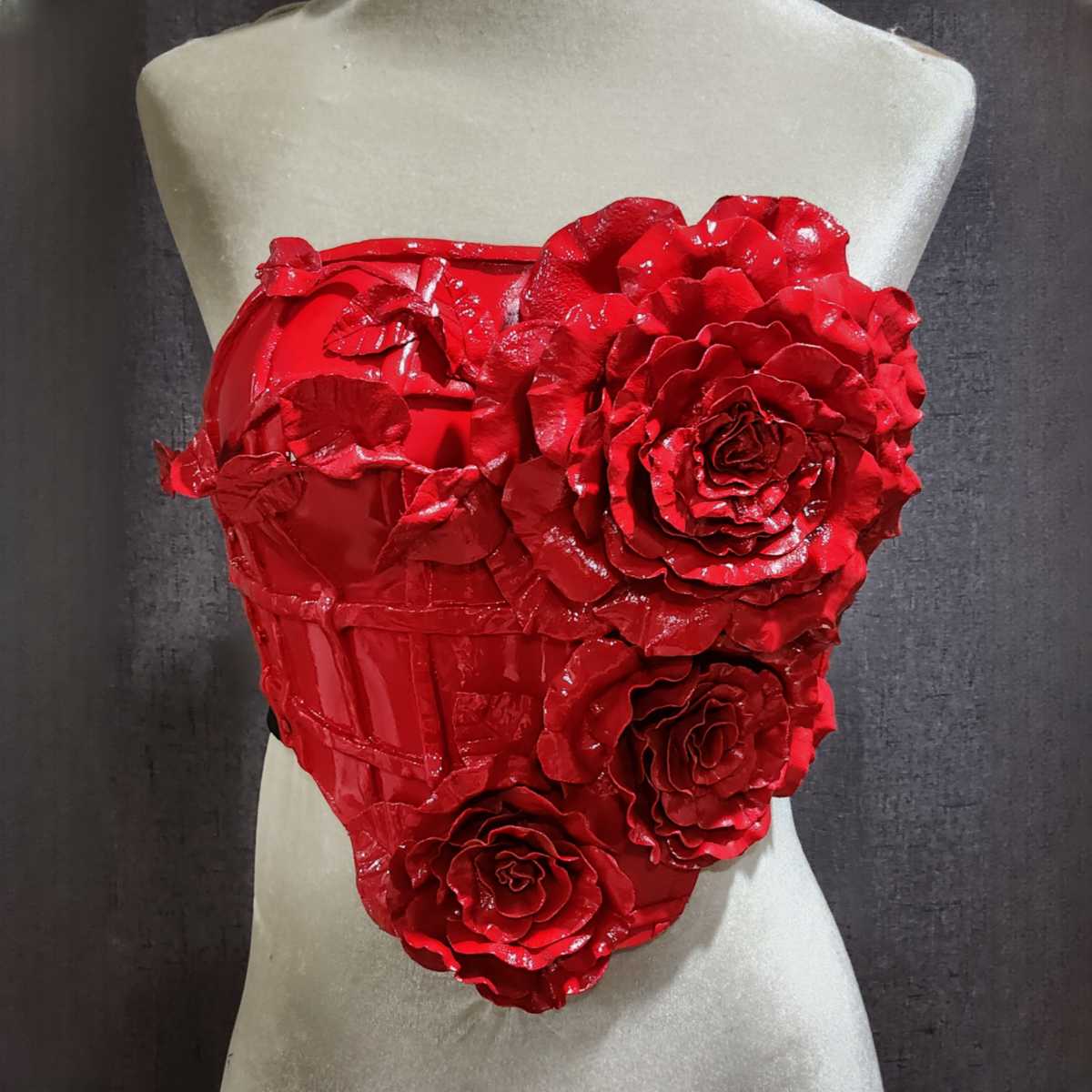 Venus Red Rigid Bustier