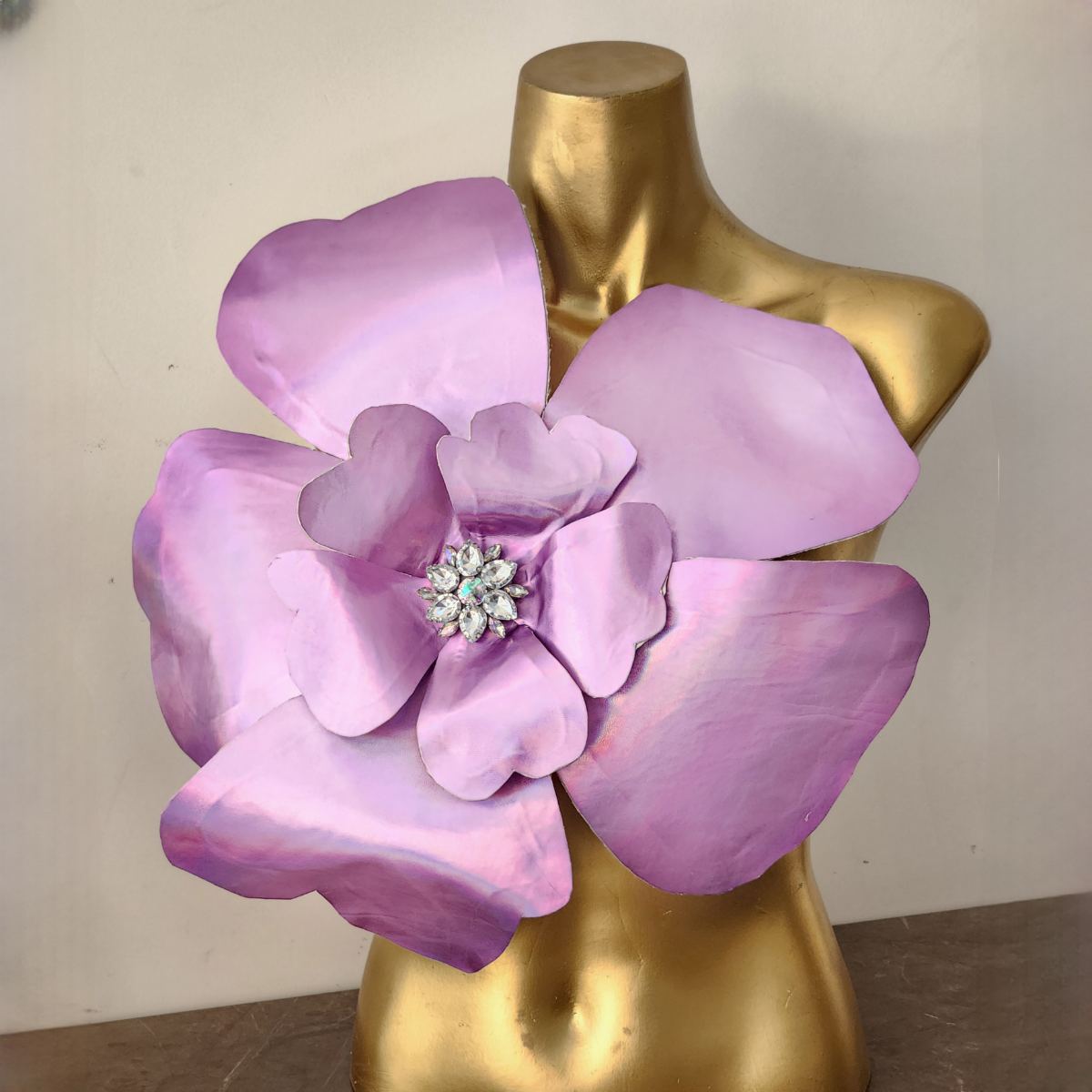 Top Flor Chris Metallic Pink Vinyl