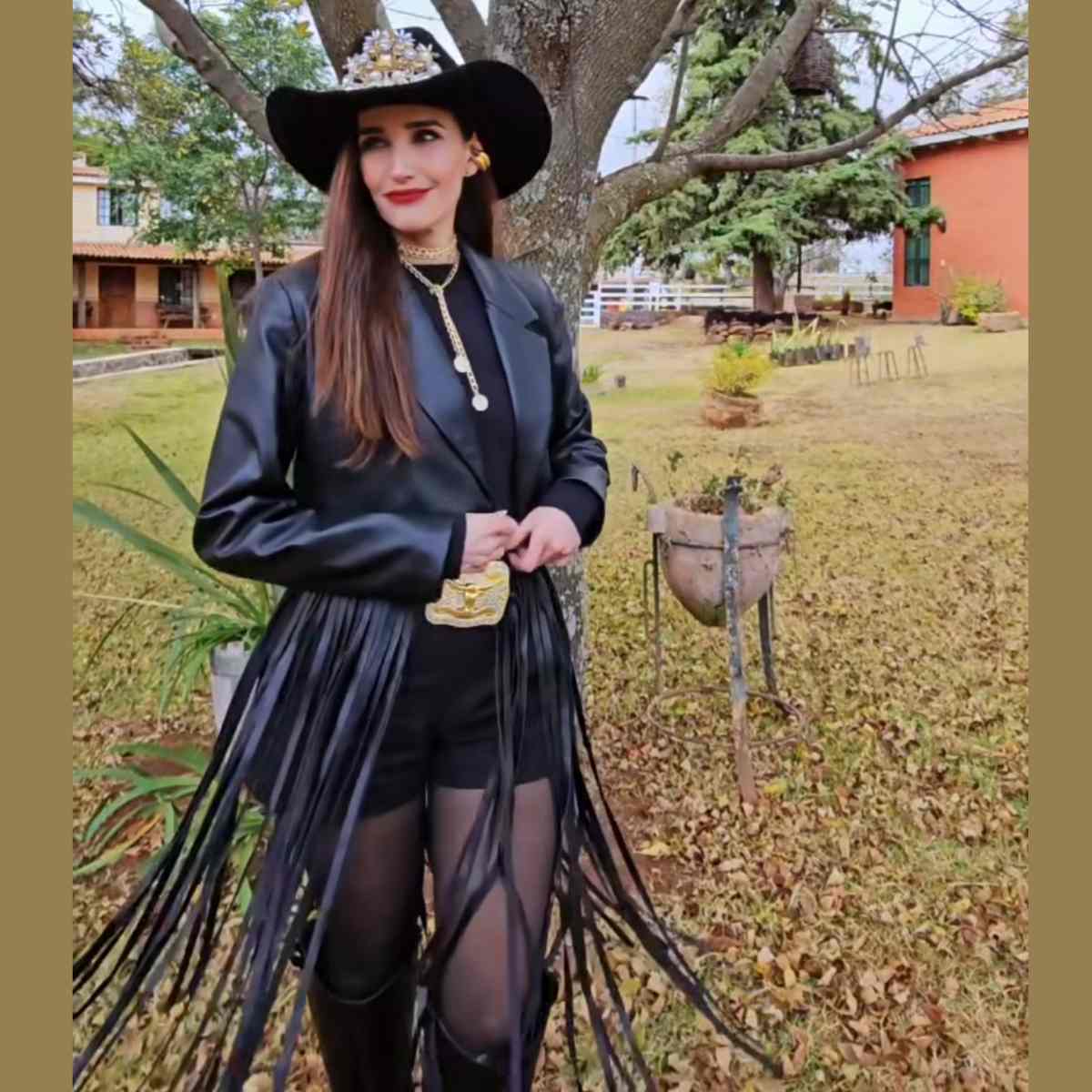 Cowboy Fringe Belt