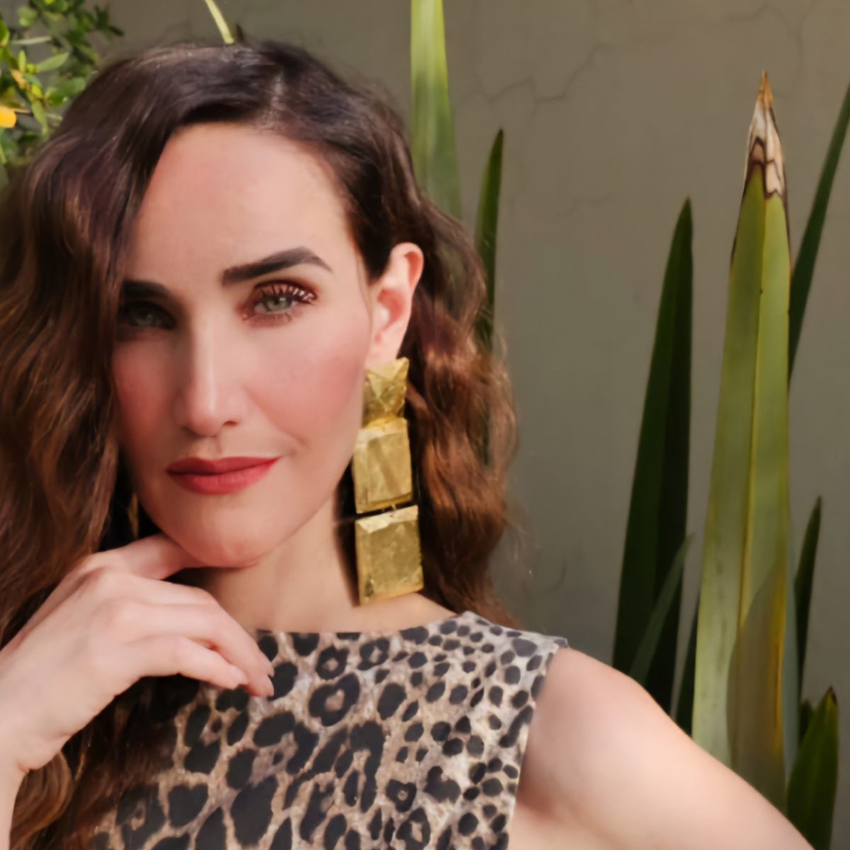 Aura Square Earrings