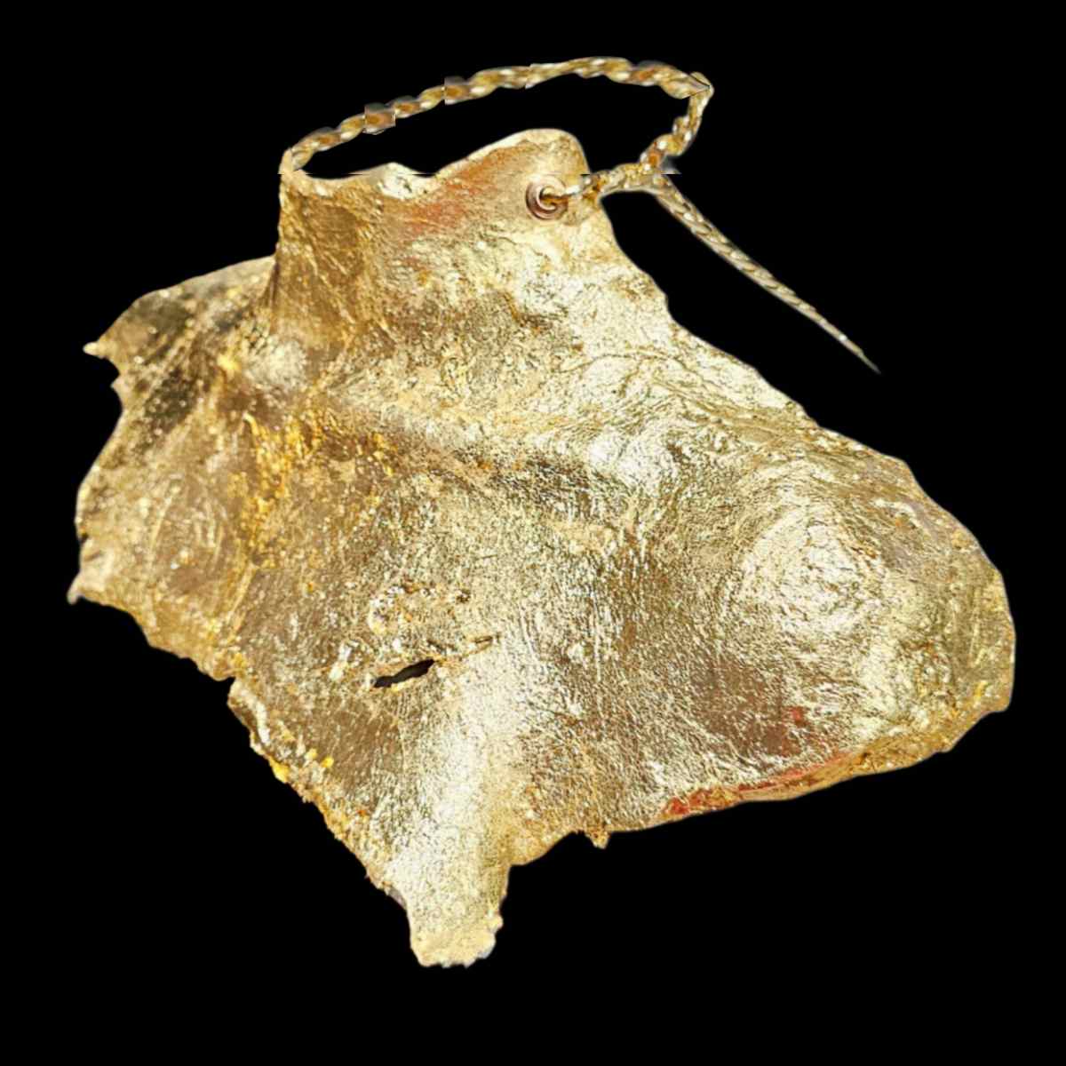 Collar Flexible Atenea Imitación hoja de Oro