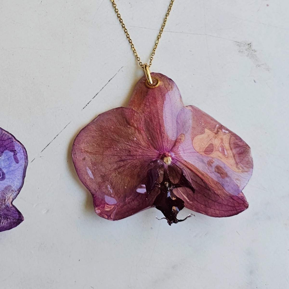 Collar Orquídea Real