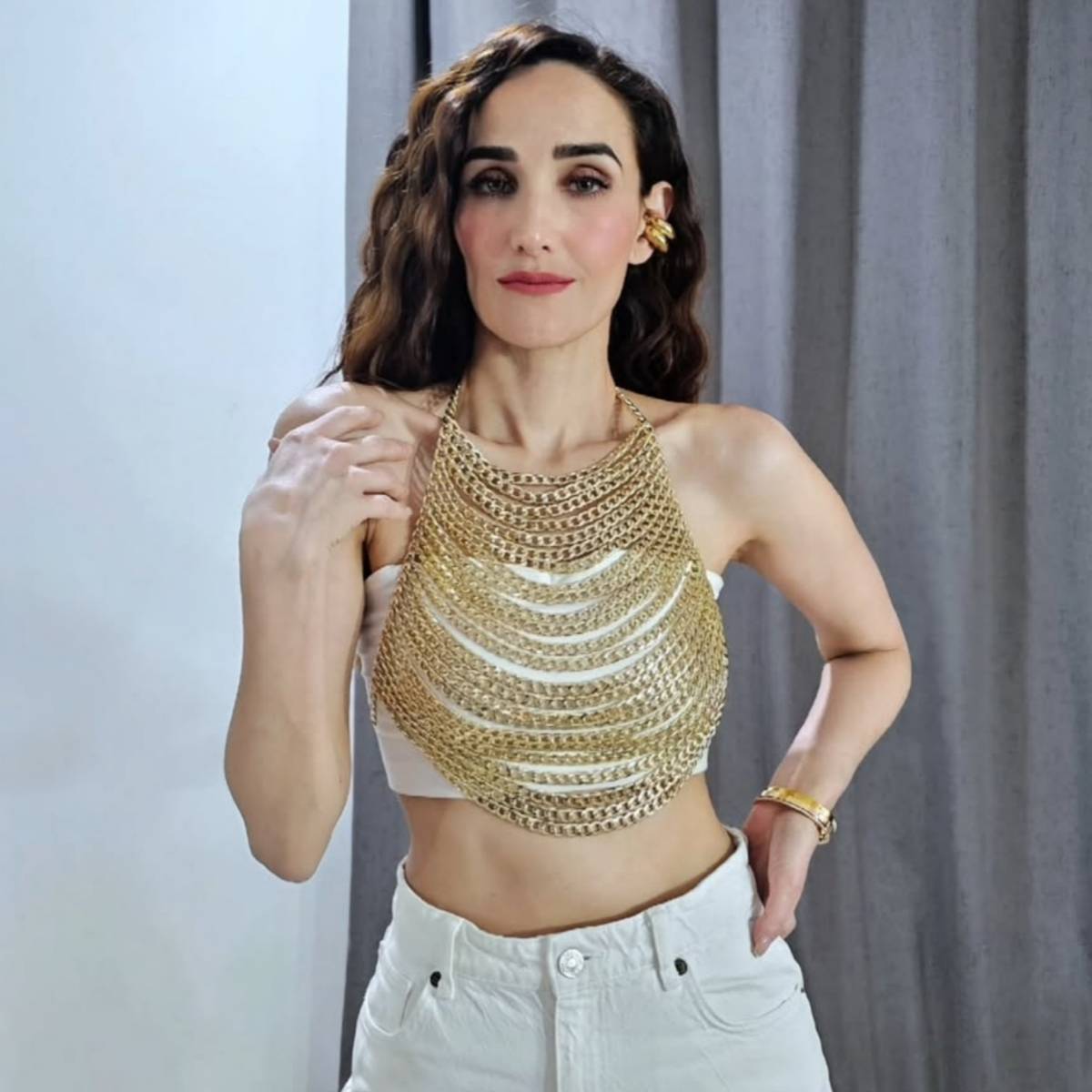 Collar Andrómeda Cadenas dorado