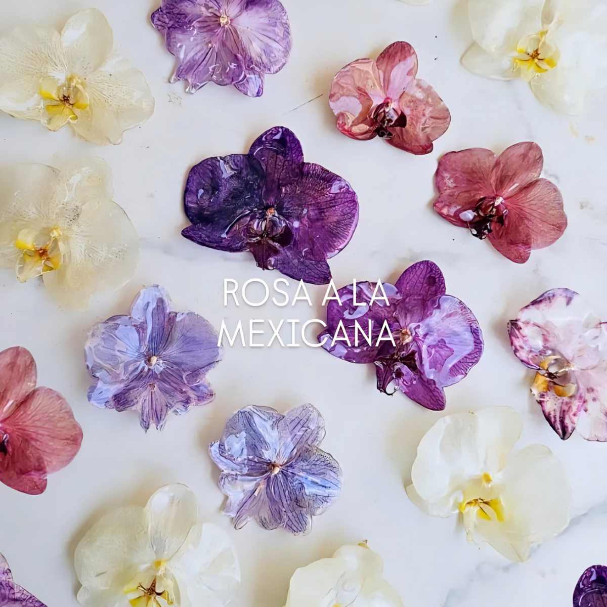 Purple Royal Orchid Earrings